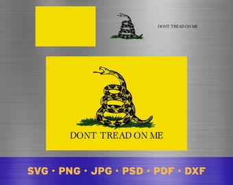 Gadsden flag svg layered, Don't Tread On Me flag svg, Don't Tread On Me flag cricut, Gadsden flag png, Don't Tread On Me flag png