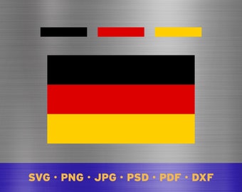 Germany flag svg layered, German flag svg, German flag cricut, Germany flag png, German flag png