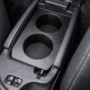 Porsche 996 / 986 Boxster Cup Holder | Custom Fit Drink Holder | 911 & Boxster Interior Upgrade | Easy Install Console Accessory