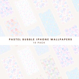 Pastel Bubble IPhone Wallpaper | IPhone Background | Pastel Bubble | Pastel Bubble Background | Pastel Bubble Phone | Bubble Background