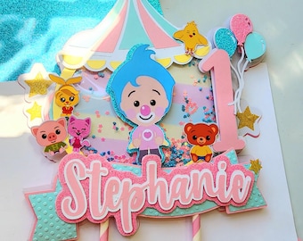 Caketopper Plim plim Girl Pink