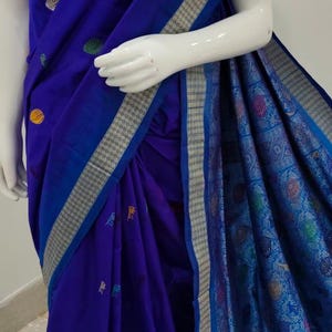 Sambalpuri Hochzeit Seide Sari