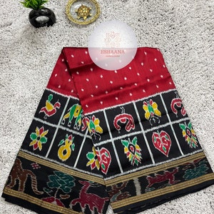 Exclusive Odisha Ikkat pure  silk saree