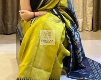 Sambalpuri Ekphulia Pata Saree - Etsy