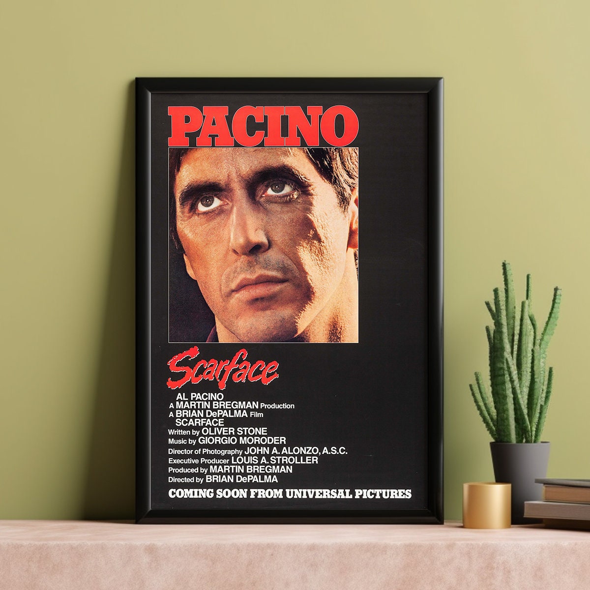 Scarface (1983) Classic Movie Poster
