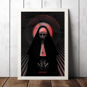 The Nun II (2023) Classic Movie Poster - Film Fan Collectibles - Home Decor - Wall Art - Posters Gifts