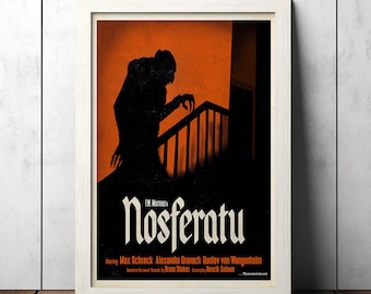 Affiche de film classique Le vampire Nosferatu - objets de collection pour les cinéphiles - affiche de film vintage - décoration d&#39;intérieur - art mural - affiches cadeaux