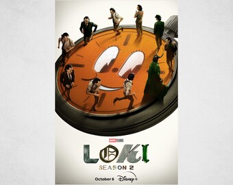 Loki Season 2 (2023) Classic Movie Poster - Film Fan Collectibles