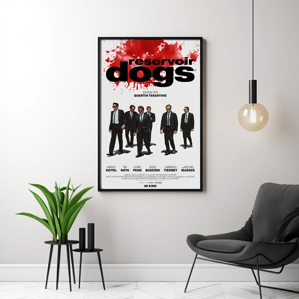 レザボア・ドッグス (1992) クラシックヴィンテージ映画ポスター