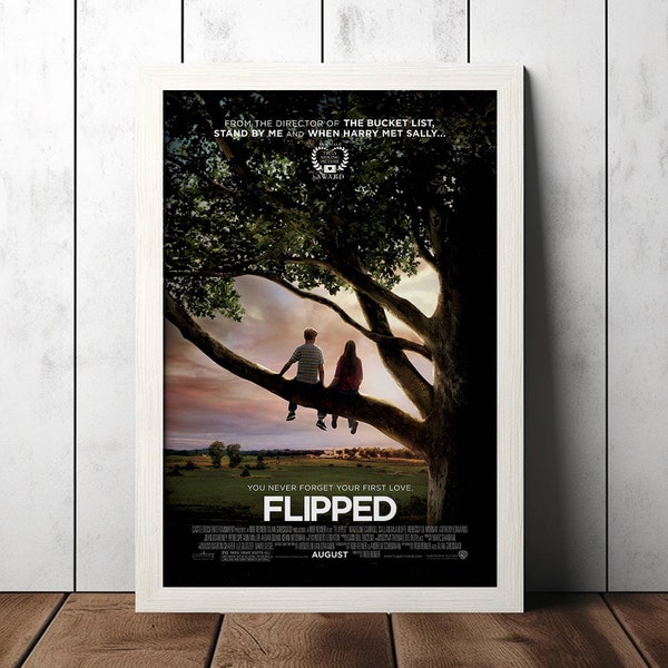 Flipped (2010) Classic Movie Poster - Film Fan Collectibles - Vintage Movie Poster - Home Decor - Wall Art - Poster Gifts