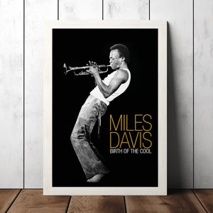 Miles DaVIs Poster - Konzert Poster - Musik Fan Sammlerstücke - Vintage Musik Poster - Home Decor - Wand Kunst