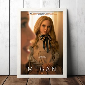 M3GAN (2023) Classic Movie Poster - Film Fan Collectibles - Vintage Movie Poster - Home Decor - Wall Art
