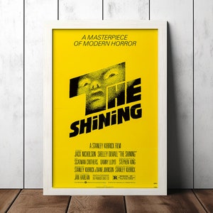 The Shining (1980) Classic Film Poster - Film Fan Sammlerstücke - Vintage Film Poster - Wohnkultur - Wand Kunst - Poster Geschenke
