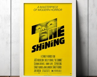 Affiche de film classique The Shining (1980) - objets de collection pour les cinéphiles - affiche de film vintage - décoration d'intérieur - oeuvre d'art murale - affiche