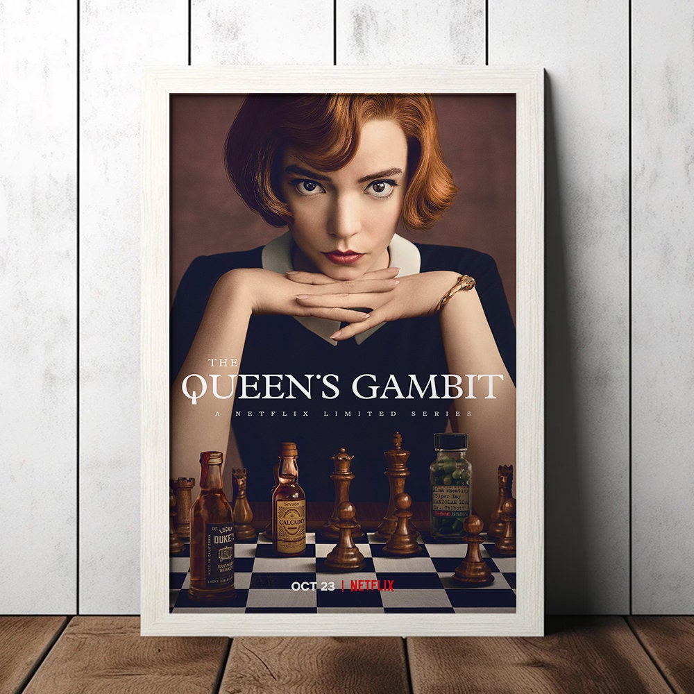 The Queens Gambit Chess Opening Poster Fine Art Print Poster for