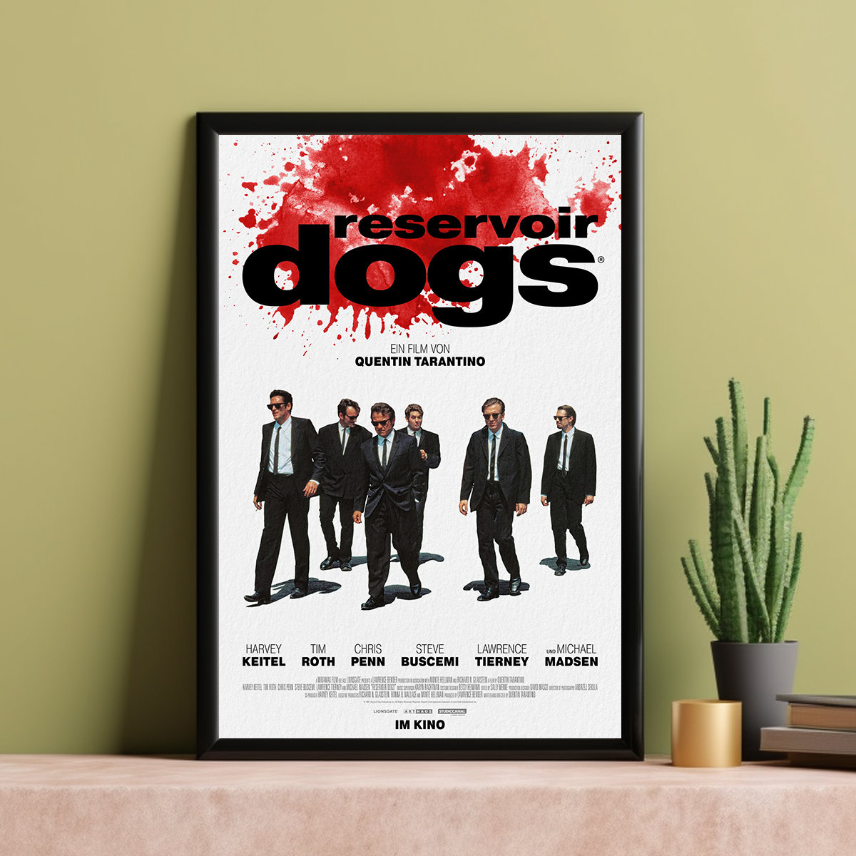 レザボア・ドッグス (1992) クラシックヴィンテージ映画ポスター
