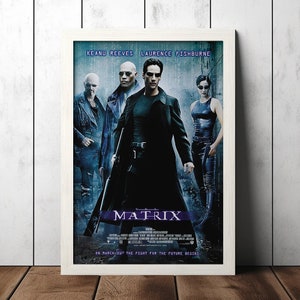 The Matrix (1999) Classic Filmplakat - Film Fan Sammlerstücke - Vintage Film Poster - Wohnkultur - Wand Kunst - Poster Geschenke