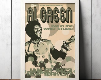 1973年！ヴィンテージ・ポスター！アル・グリーン Al Green 【公式通販】