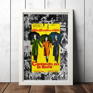 Singin&#39; in the Rain (1952) Classic Movie Poster - Film Fan Collectibles - Vintage Movie Poster - Home Decor - Wall Art