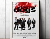 レザボア・ドッグス (1992) クラシックヴィンテージ映画ポスター