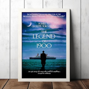 La leggenda del pianista sull'oceano (1998) Cartel de película clásica - Coleccionables de fans de cine - Decoración del hogar - Impresión de lienzo
