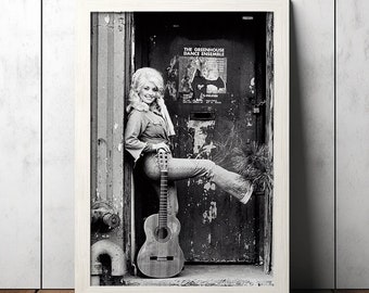 Dolly Parton Vintage Poster - Music Fan Collectibles - Vintage Music Poster - Home Decor - Wall Art