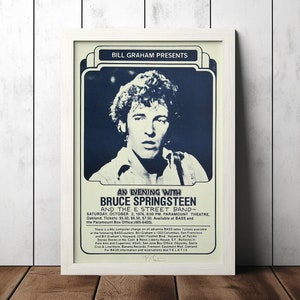 Brutalist Vintage Konzert Poster - Musik Fan Sammlerstücke - Vintage Musik Poster - Home Decor - Wand Kunst