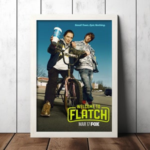 Welcome to Flatch Classic Movie Poster - Film Fan Collectibles - Vintage Movie Poster - Home Decor - Wall Art