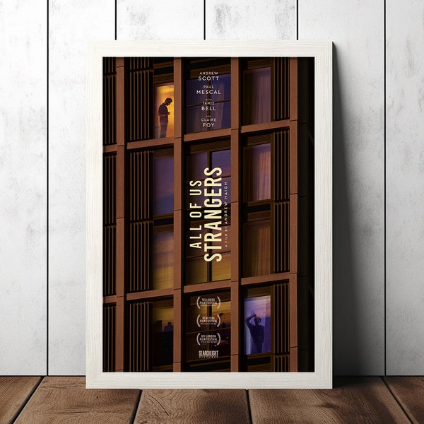 All of Us Strangers (2023) Movie Poster - Film Fan Collectibles - Home Decor - Wall Art - Poster Gifts