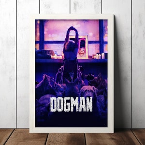 DogMan (2023) Classic Movie Poster - Film Fan Collectibles - Home Decor - Wall Art - Posters Gifts