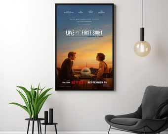 Love at First Sight (2023) Classic Movie Poster Film Fan - Main Image
