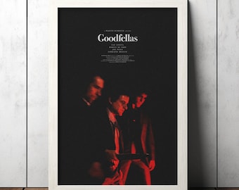 Affiche de film classique GoodFellas 1990 - objets de collection de fans de cinéma - affiche de film vintage - décoration d'intérieur - oeuvre d'art murale