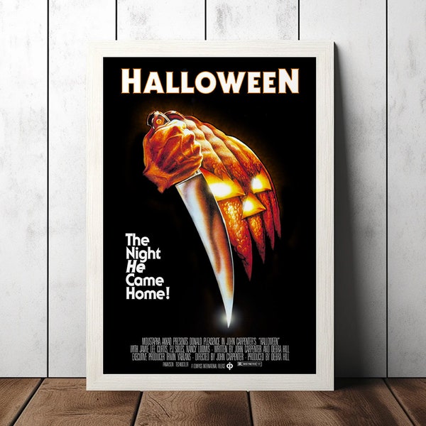 Horror Poster Classic Movie Poster - Film Fan Collectibles - Vintage Movie Poster - Home Decor - Wall Art