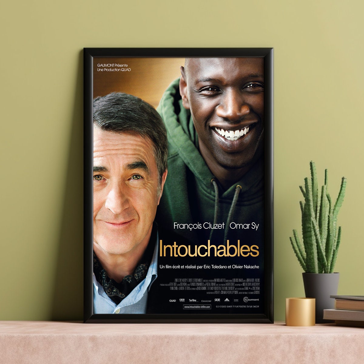 Intouchables 2011 Classic Movie Poster Film Fan Collectibles Home intouchables-2011-classic-movie-poster-film-fan-collectibles-home