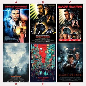 Blade Runner 1982 Classic Film Poster - Film Fan Sammlerstücke - Vintage Film Poster - Wohnkultur - Wand Kunst - Poster Geschenke
