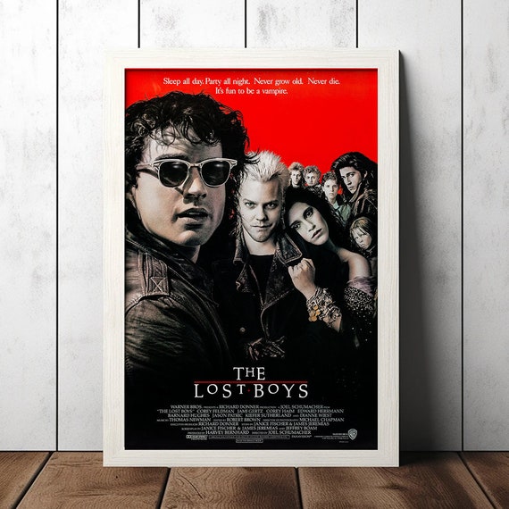 The Lost Boys 1987 Movie Poster - Available In A5, A4, A3, A2, A1 Sizes