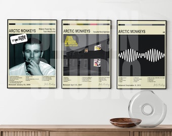 Arctic Monkeys | Album Cover poster | Music Gift | Arctic Monkeys Poster | Band Print