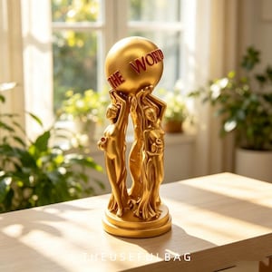 The World is Yours Figurine - Etsy
