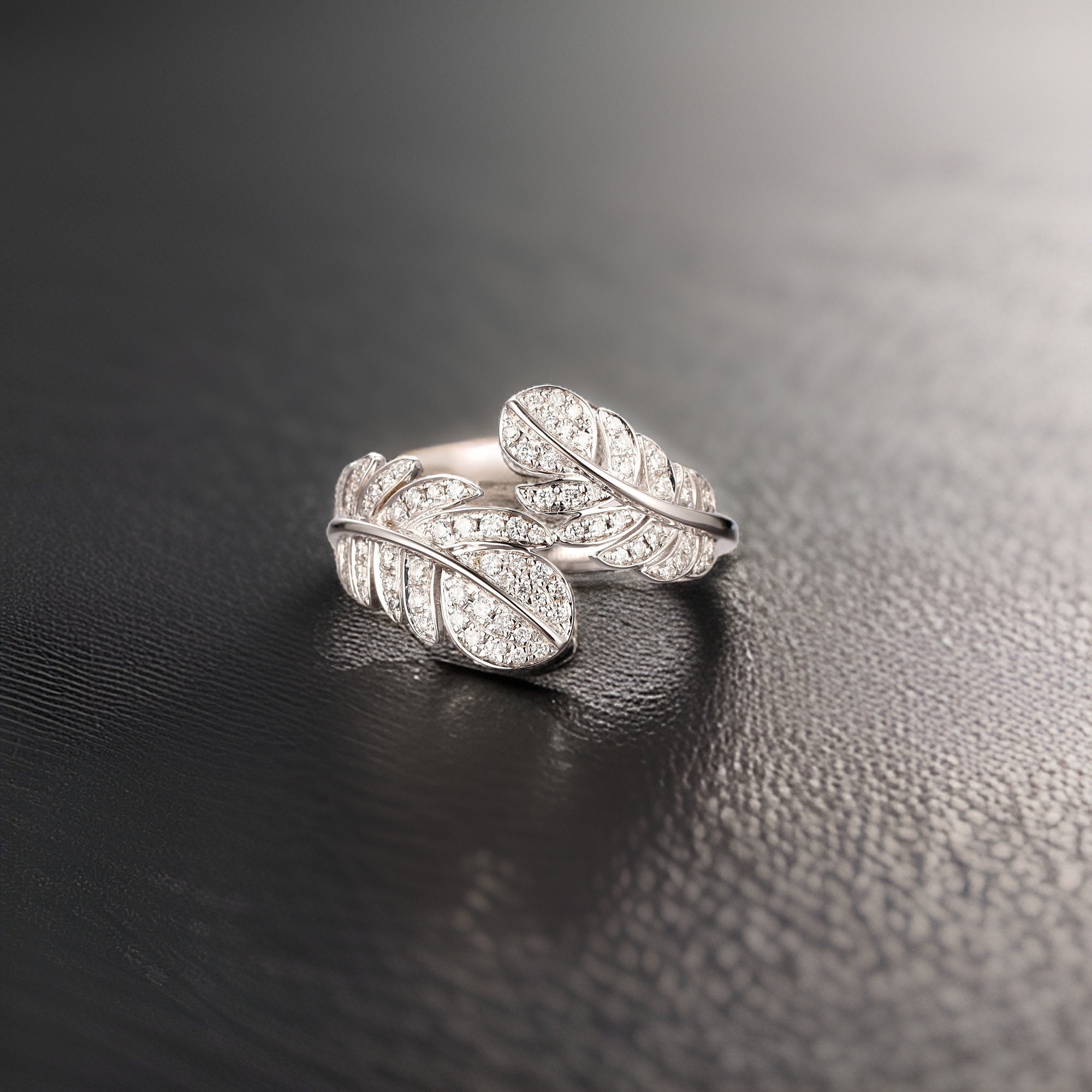 Feather Rings Etsy