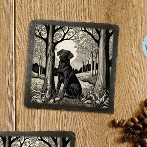 Perro de caza png, archivo láser png, Lightburn, Xtool, Glowforge, CO2, bosque, salvaje, grabado de perro, láser pizarra, archivo digital, caza png, perro png
