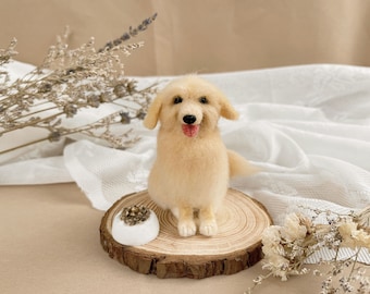 Needle Felted Dog,Figurine,Custom Dog Sculpture,Custom Felt Pets,Wool Felting Animals,Dog Memorial Gifts,Pet Replica,Gift For Dog Lovers