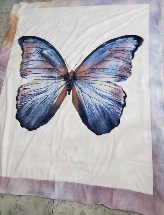 Cute butterfly throw blanket