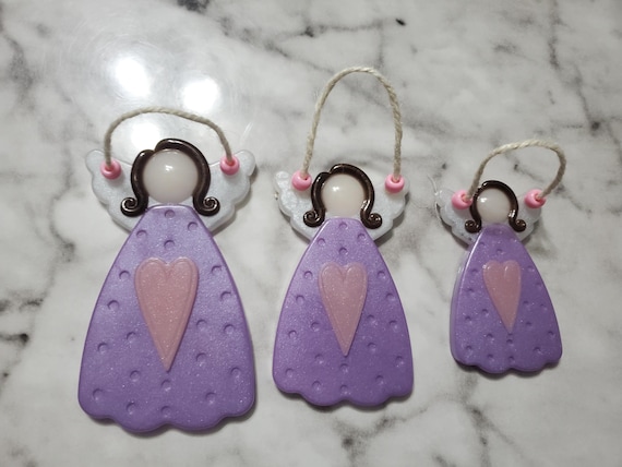 Resin epoxy Angel ornaments