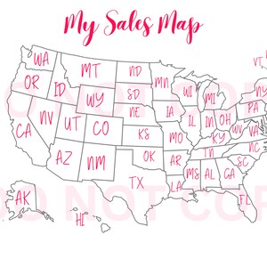 Map Sales Tracker by State, USA Small Business Tracker
