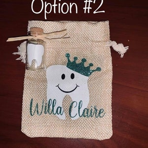 Personalized Tooth Fairy Keepsake