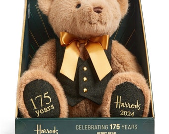 Harrods London Annual Bear 2024 Henry - Brand New in box