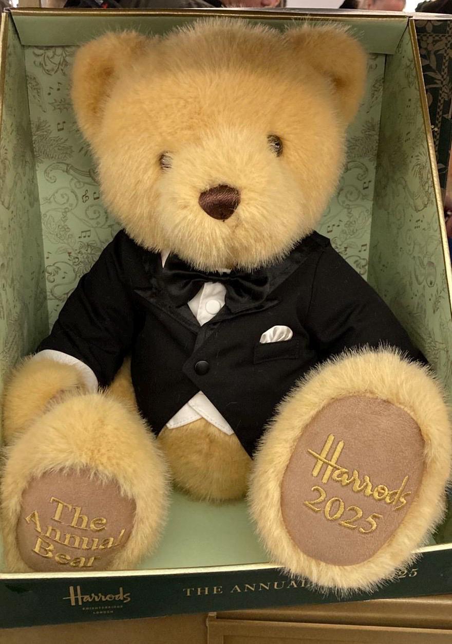 Harrods 2025 Annual Bear - Henry - 34cm - Brand New