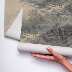 Vintage tree removable wall mural peel and stick material 10 画像 3