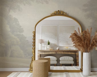 Pale trees removable wall mural  for breathtaking look 24