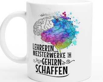 Lustige Lehrerin Tasse - Geschenk zum Abschied, Ruhestand & Dankeschön für Lehrerinnen